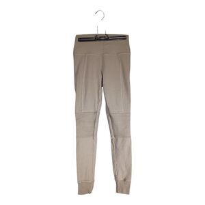 Alo Yoga High-Waist Avenue Leggings Medium Green Joggers Ribbed XS